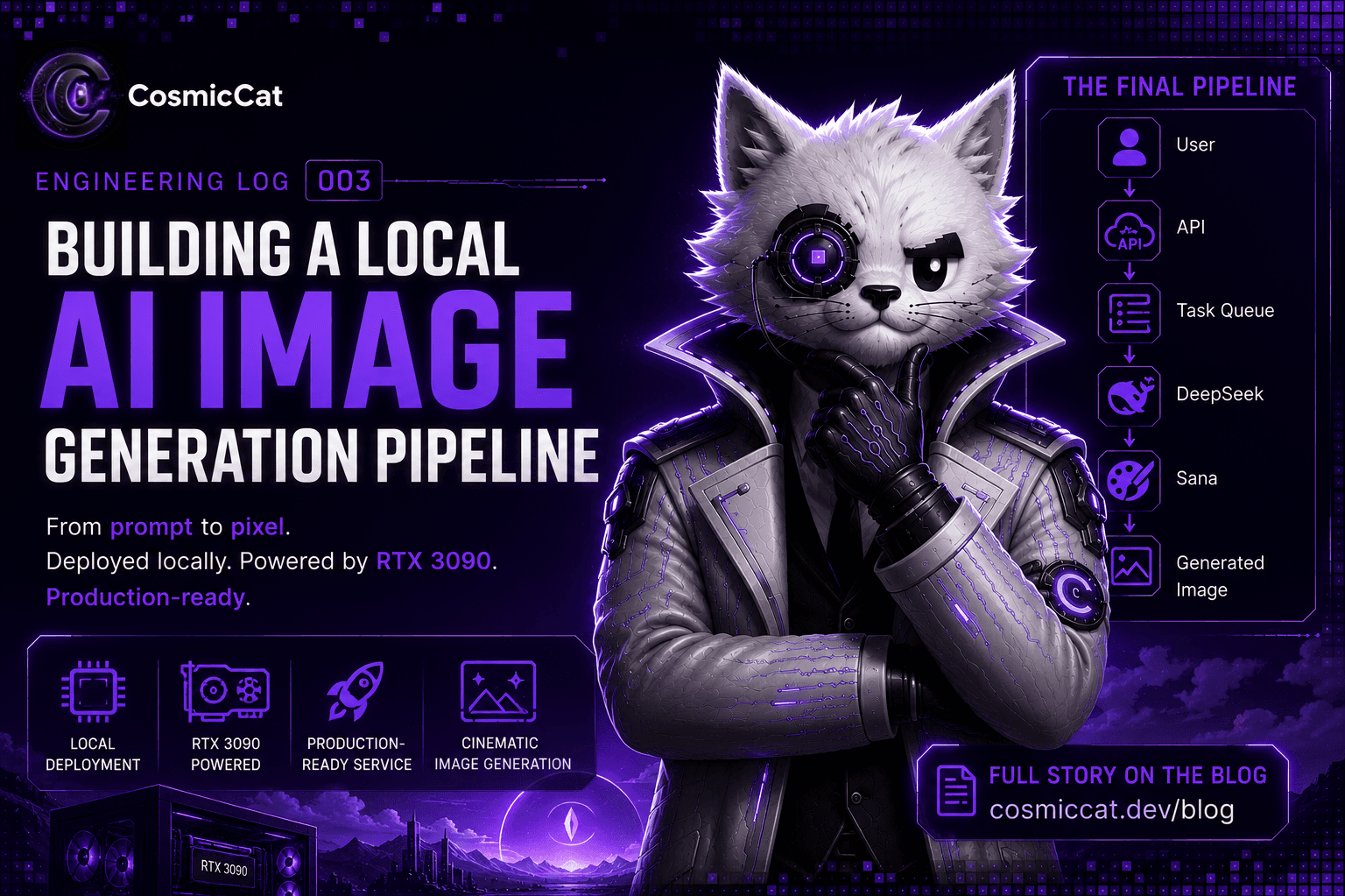 Building a Local AI Image Generation Pipeline with Sana on RTX 3090